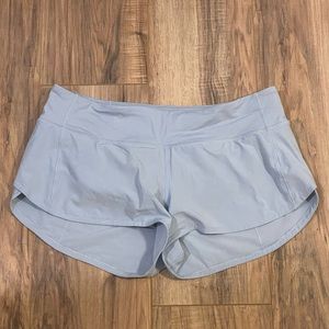 Lululemon speed up shorts size 8